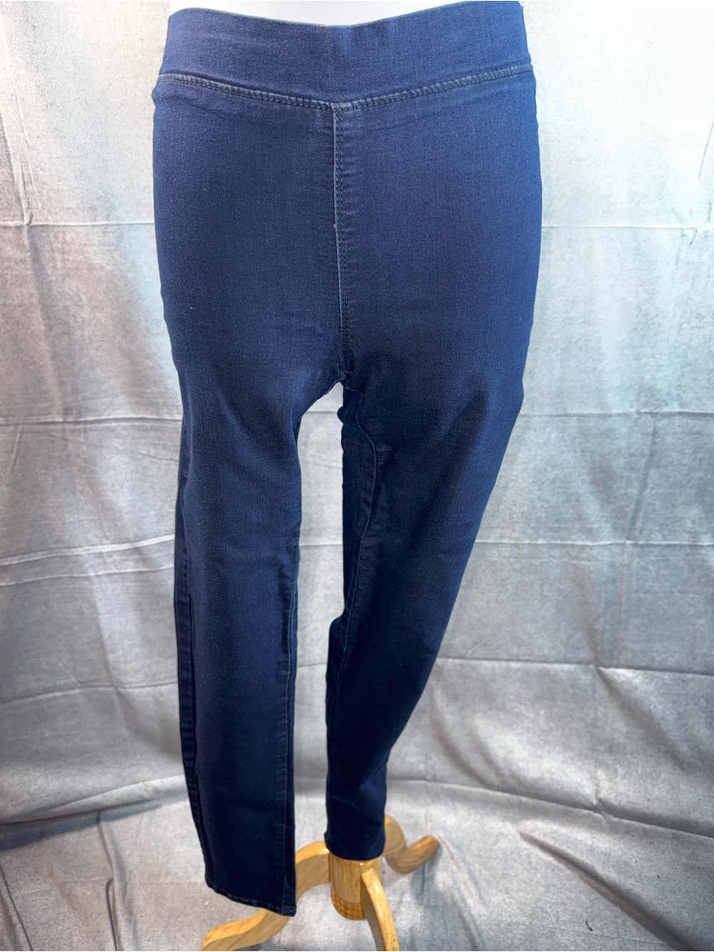 2151-Buffalo David Bitton Navy Pull-On Jeggings